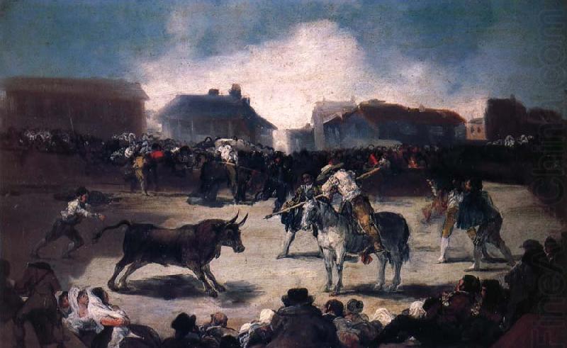 The Bullfight, Francisco Goya